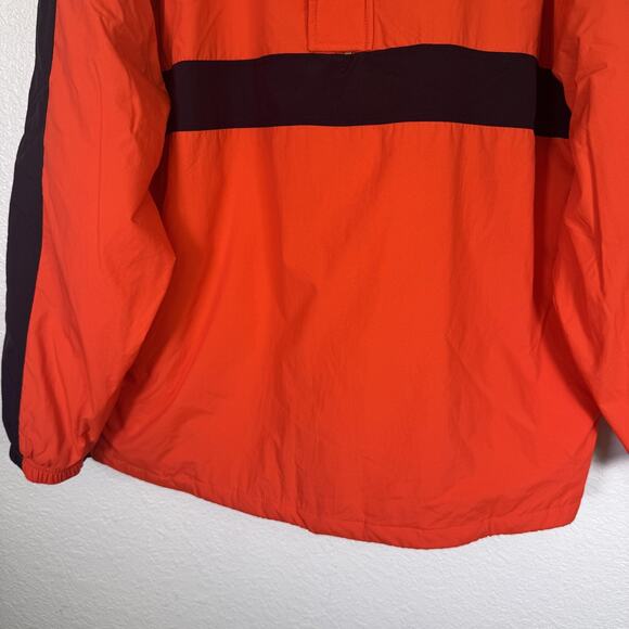 Oklahoma State Cowboys Jacket Mens Large NCAA Football Hooded Coat Orange Puffer - Picture 7 of 15